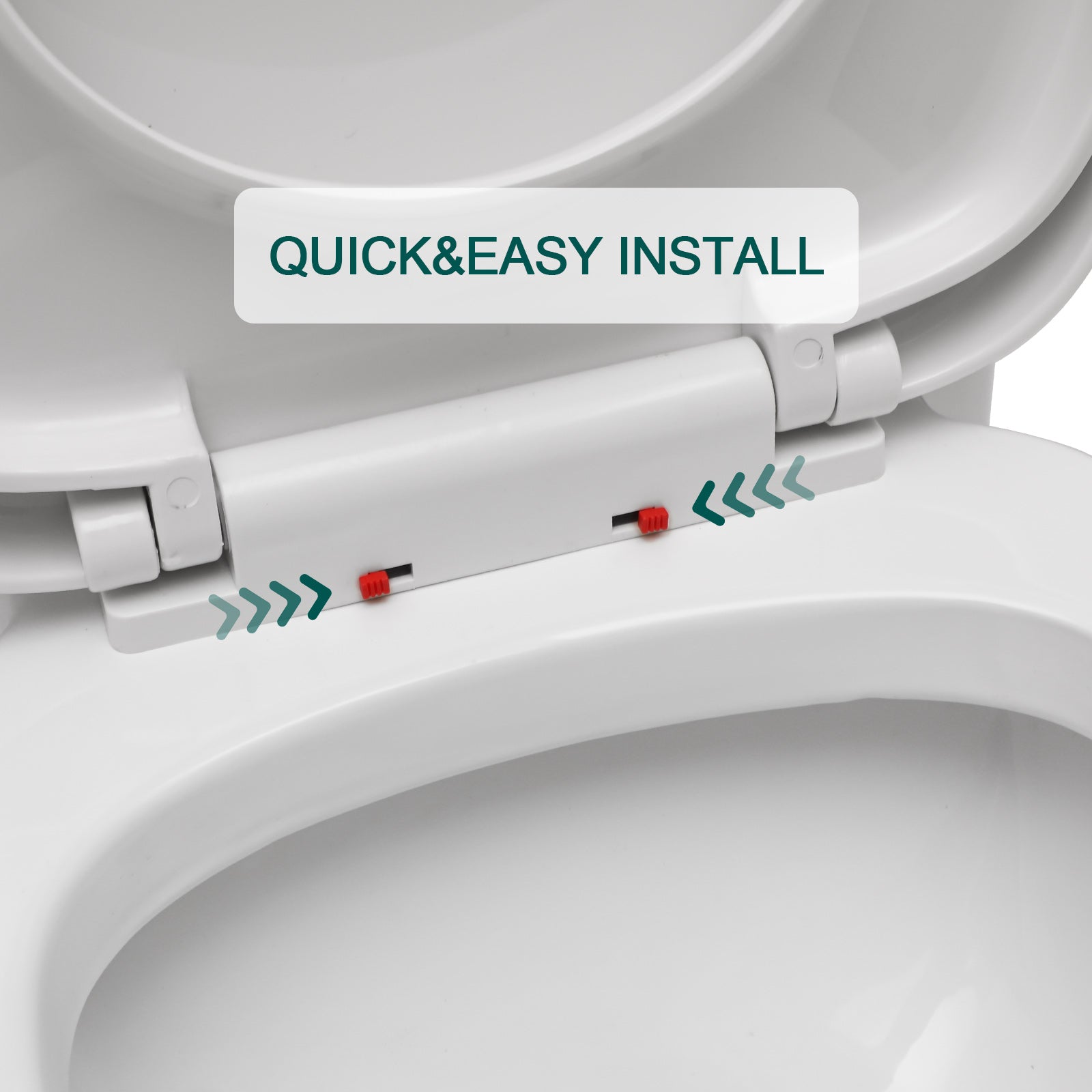 Talllor One-Piece Toilet Tempoii TLMTD-0023 Dual Flush Design ADA Height 15 9/16 Inches Toilets 1.1/1.6 GPF Soft Close Toilet Seat White 12-Inch Rough-In, 14.5"x27.5"x29.25"